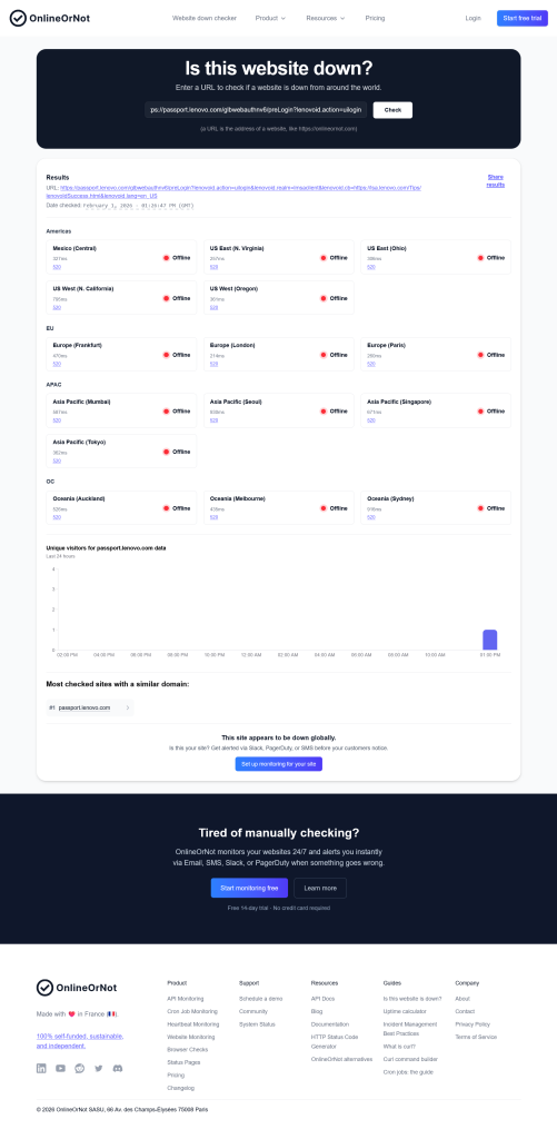 Screenshot of a Software Fix client crash popup notification.